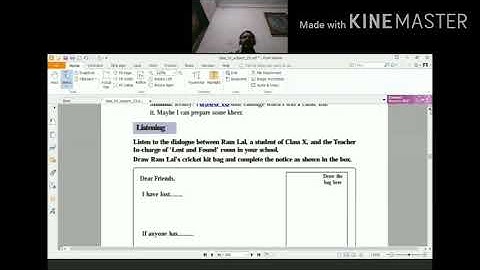 LISTENING SECTION  of class 10th, flight, Unit 2, Reading C, UNCLE PODGER HANGS A PICTURE