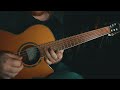 Cliffs of dover but its on a classical guitar