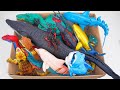 [🐳Toy asmr🐳] RC Mosasaurus &amp; Hammer Shark &amp; Crocodile &amp; Aquarium ASMR Satisfying with Unboxing