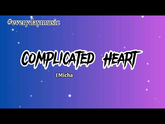 COMPLICATED HEART ( Michael Learns To Rock) cover by Nonoy peña - Lyrics🎶 class=