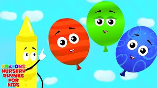 Balloon Song & More Sing Along Kids Music by Crayons