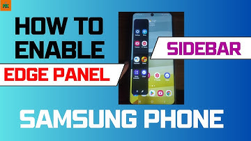 How to Enable and Use Edge Panel / Smart Sidebar in Samsung Phone (Demo on Galaxy F62)
