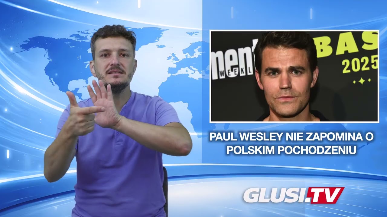 Paul Wesley nie zapomina o polskim pochodzeniu