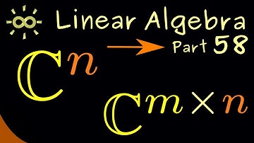 Linear Algebra 58 | Complex Vectors and Complex Matrices [dark version]