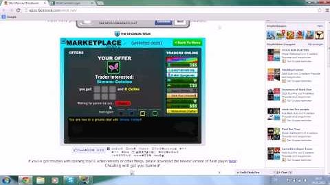 Stick Run - seeling noob rares for 5k