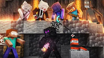 Minecraft Manhunt, but HEROBRINE is hunting...