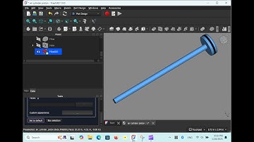 FreeCAD 1.0, Andy Sly Machine Engineer, add seal ring and thread