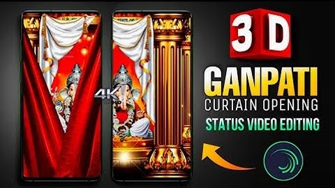 3D Ganpati Status Video Editing Alight Motion | Ganesh Chaturthi Special Video editing | Tutorial