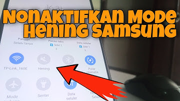 Cara Mematikan/Menonaktifkan Mode Hening HP Samsung Galaxy M32 M21 A03S M12 M42 M22 One UI 3.1