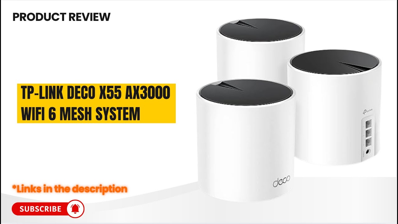 TP-Link Deco X55 WiFi 6 Mesh System Review | 6500 Sq.Ft Coverage