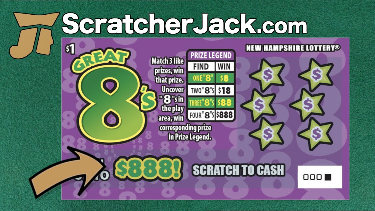 How to Win: Great 8s - $888 - NH Lottery Scratch Ticket