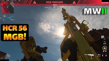 MWII GOLD HCR 56 (AUG HBAR) MGB "NUKE" (SBMM reverse boosted) PS5 Gameplay