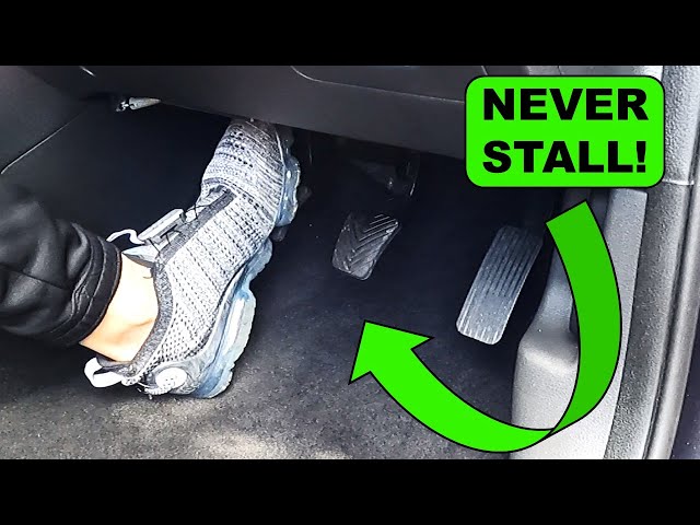 How To Bring Up The Clutch Pedal So You Never Stall class=