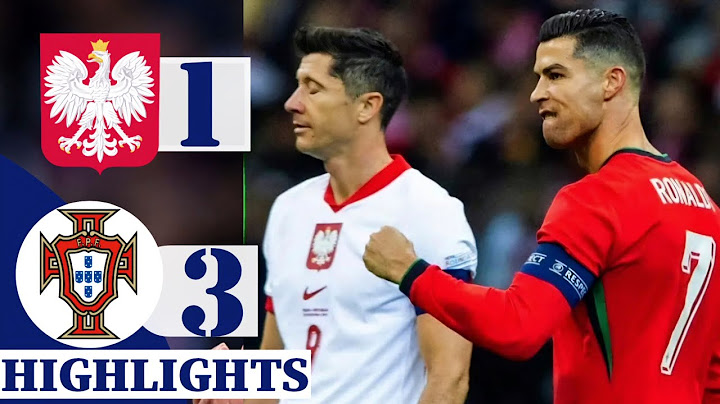 Portugal x Polónia (3 - 1) Destaque alargado - Liga das Nações UEFA 2024 - Ronaldo goal