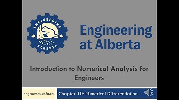Chapter 10: Numerical Differentiation - Part 8 (FD Approximations for Mixed Partial Derivatives)