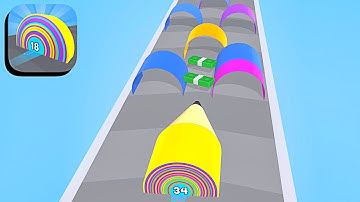 Wrapper Runner ​- All Levels Gameplay Android,ios (Levels 68-71)