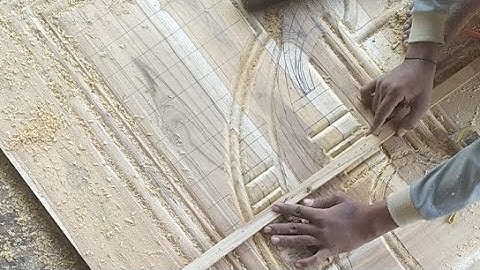 Door design || Hand made router design|| door design cnc in hand