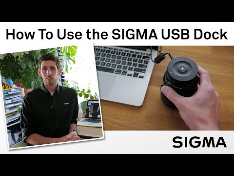 How To Use the SIGMA USB Dock to Calibrate and Update Firmware on Your DSLR Lens