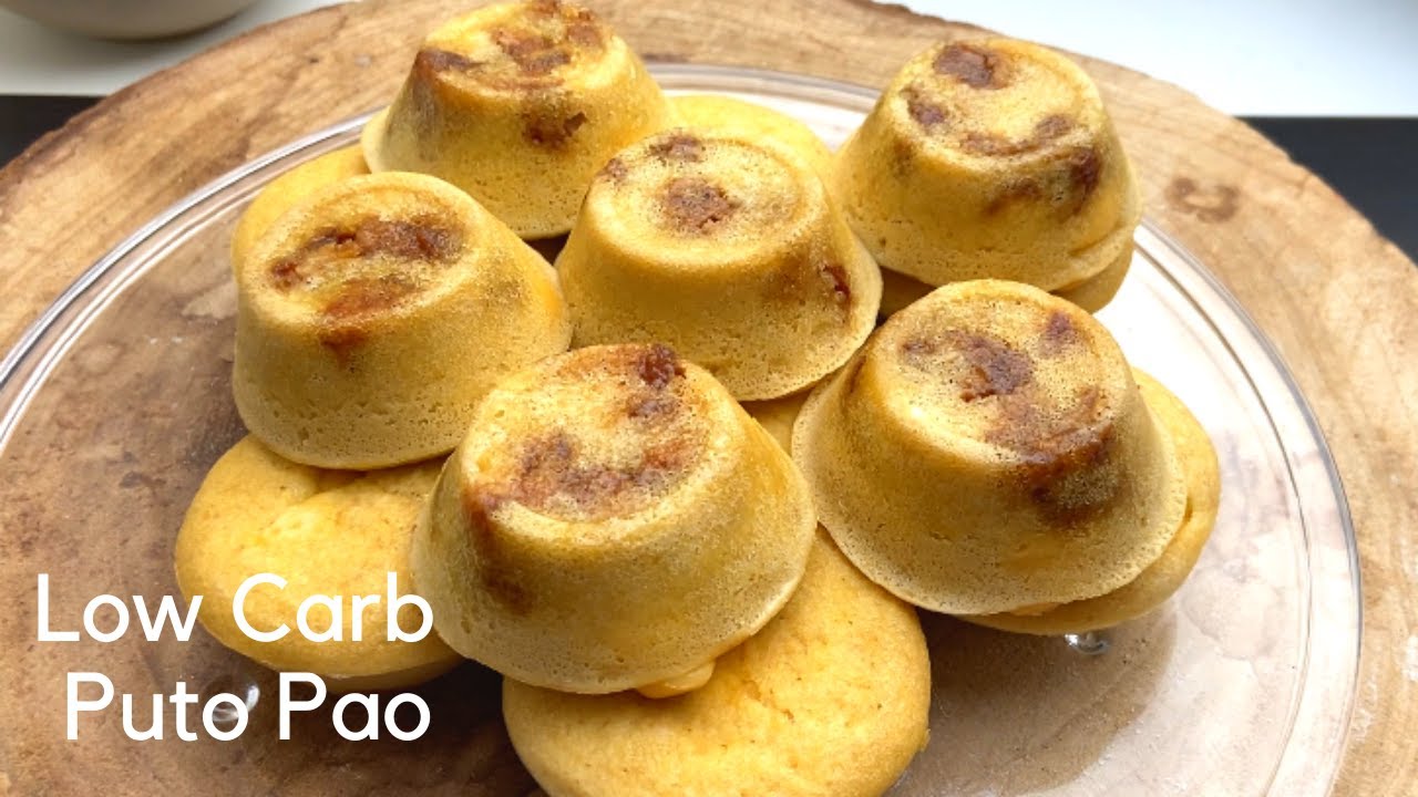Lowcarb Puto Pao | Sugarfree |  Fusion of Puto and Siopao