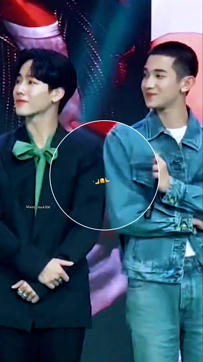 Same word Nong..But the different feelings right~?🤭#ProgressPassawish #warwanarat #yinwar#yinyin_anw