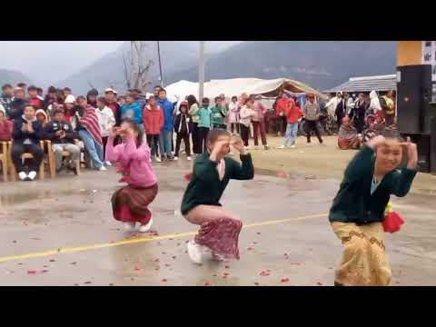 Mali Gailai bateko damla dancing song with beautiful dance 🤗 #nepal #village #dance #girl