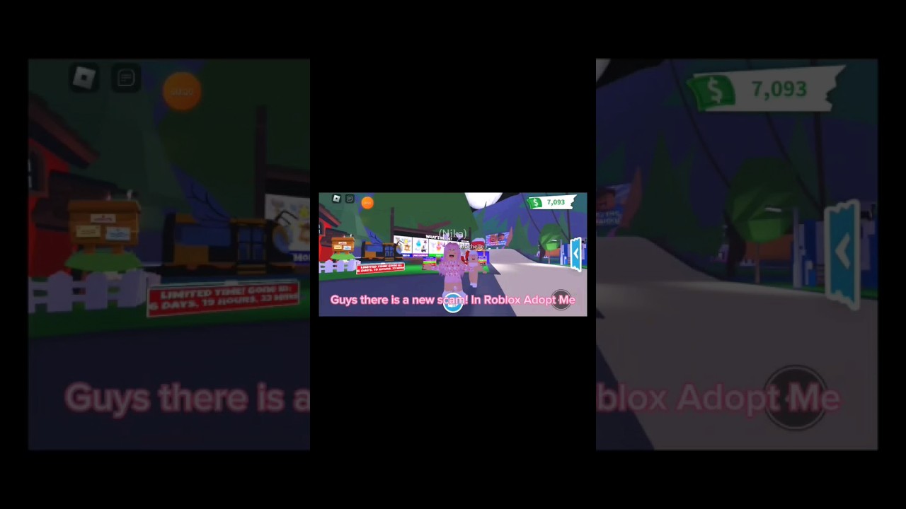 There is a new scam in Roblox Adopt Me! 