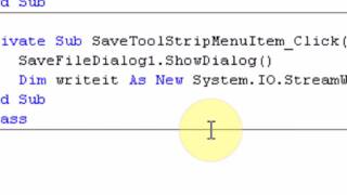 How to create your own software part 6 : Saving/Opening Files + On Error