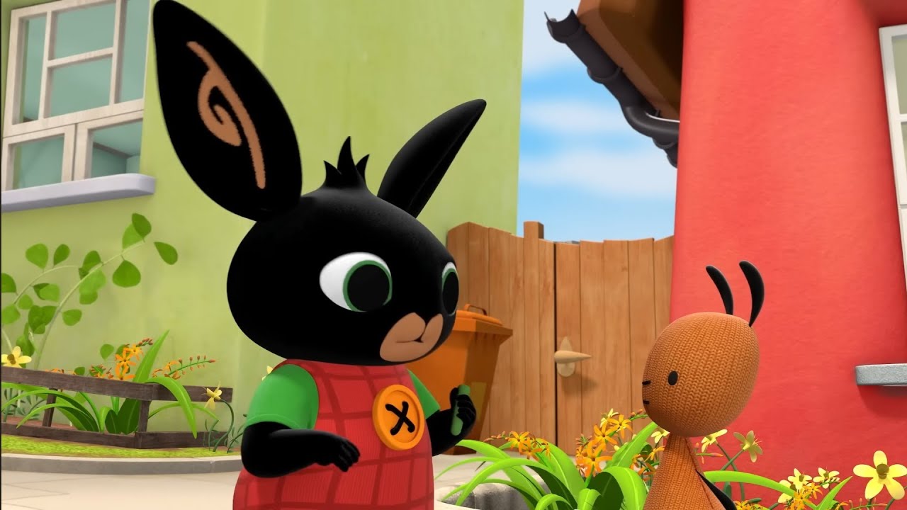 Bing Puzzle : Chalk Dinosaur | Bing and Flop (4) - YouTube