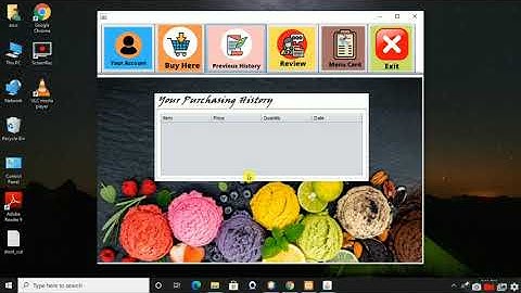 Simple Java project 2021🔥|Ice cream parlour management using java Netbeans, MySql database