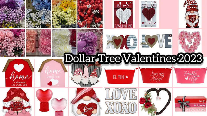 Dollar Tree NEW Valentines Shop with ME.