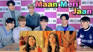KPOP IDOL's reaction to the beautiful melody of Indian songs🎶 Maan Meri Jaan @WeNU_1130