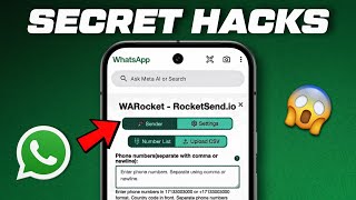 5 Secret WhatsApp Tips, Tricks and Hacks That You Didn't Know Existed 2026 I RocketSend Review 🚀 screenshot 2