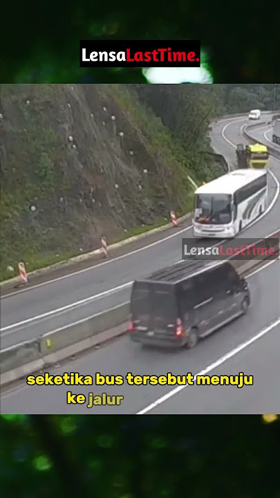 Kejadian menegangkan‼️ | Bus rem blong.