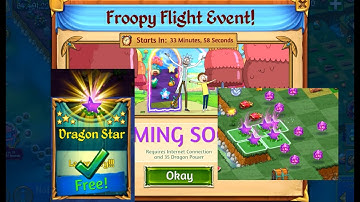 Merge Dragons - Froopy Flight Event Starting Soon and Daily Dragon Star Dragon Gem Farming