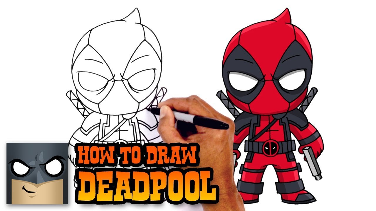 How to Draw Deadpool | Deadpool 2 - YouTube