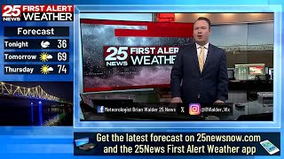 Strong to severe storms possible Friday night