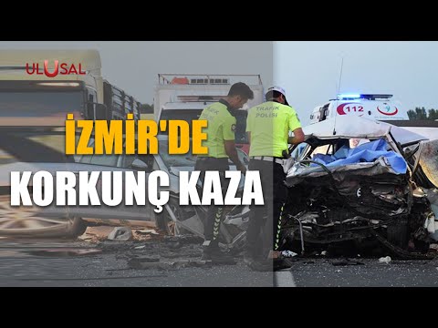 İzmir'de korkunç kaza