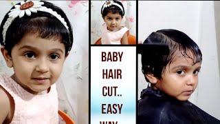 Girls hair cut//baby hair cut// hair cutting..