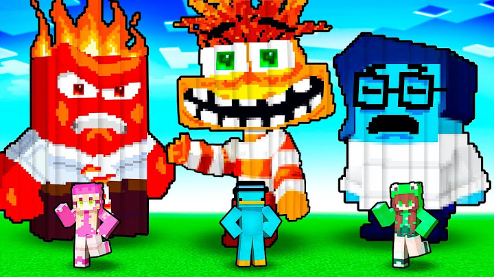 Batalla de ESTATUAS de INTENSAMENTE 2 en Minecraft!