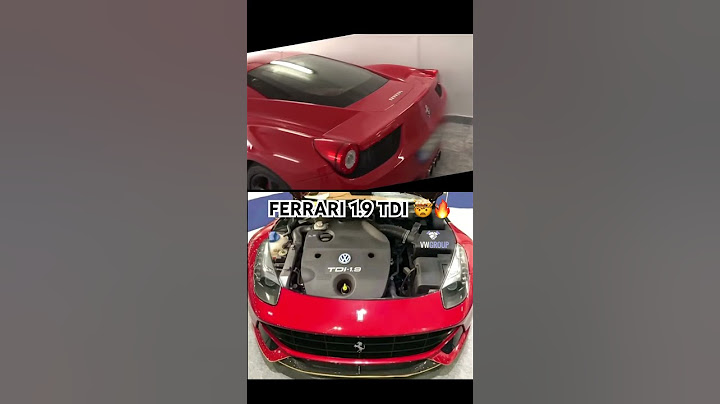 niesamowite ferrari 1.9 tdi, co o tym myślisz? sib to VWGROUPGLOBAL 🤝