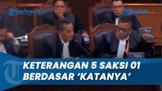 Hotman Paris Geram Di Sidang Mk, 5 Saksi Tim Amin Beri Keterangan Berdasarkan Katanya