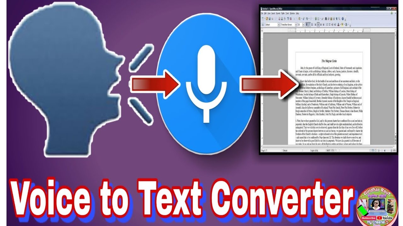 speech to text conversion online