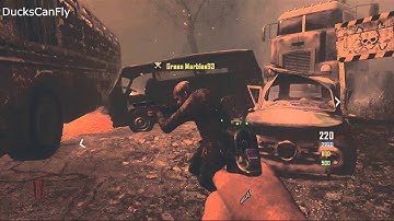 Black Ops 2 Zombies Tranzit| Ride On Top Of The Bus (Tips And Tricks)