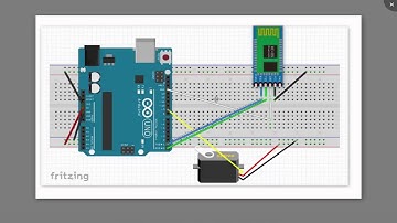 App Inventor & Arduino  - Ders 5.1 : Acceleromater Sensör ile Servo Kontrolü (Arduino Şeması)