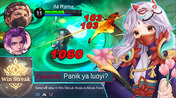 How To Luo Yi Fight 2 Assassins FAST HAND | Luo Yi Top 1 Global 2022 Gamplay - Mobile Legends