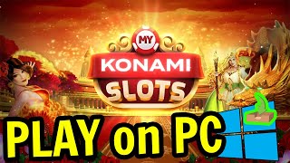 🎮 How to PLAY [ myKONAMI Casino Slot Machines ] on PC ▶ DOWNLOAD and INSTALL Usitility2 screenshot 5