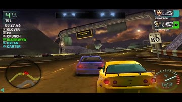 NFS Carbon Own The City - Career Mode Walkthrough Pt 8(PPSSPP HD)