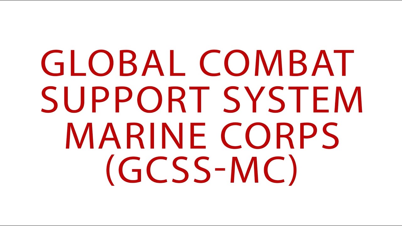 Usmc Exlog Wargame Gcss Mc Youtube