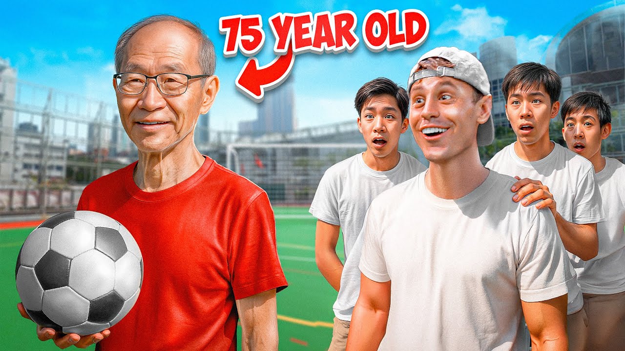 I Played Football with a 75 Year Old!