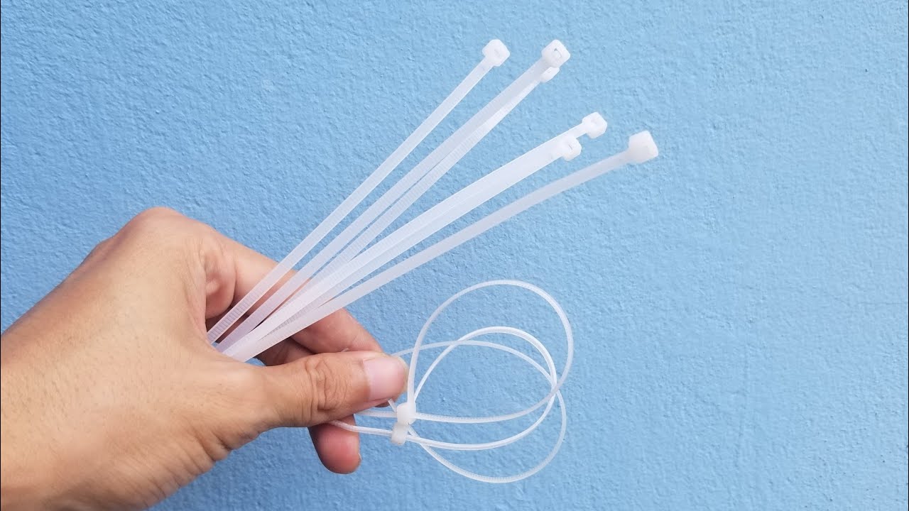Mẹo Tháo Dây Rút Nhựa Đơn Giản / Cách Gỡ Dây Thít Nhựa - YouTube